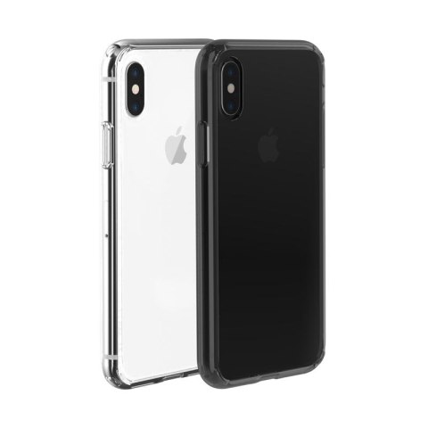ND38_PC-558CB Just Mobile TENC Air Case - Etui iPhone Xs / X (Crystal Black)