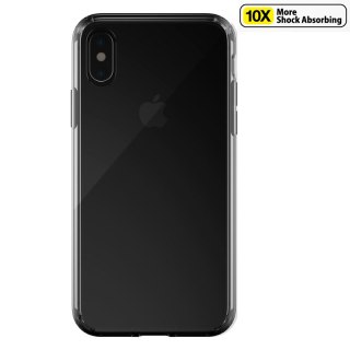 ND38_PC-565CB Just Mobile TENC Air Case - Etui iPhone Xs Max (Crystal Black)