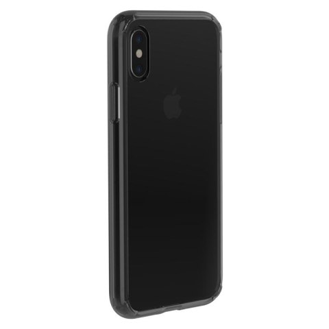 ND38_PC-565CB Just Mobile TENC Air Case - Etui iPhone Xs Max (Crystal Black)