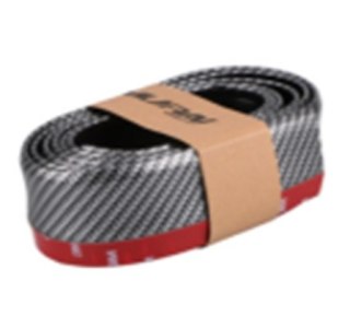 KX6483_1 Dokładka do zderzaka taśma ochronna 5D czarna 6cm x 2,5m