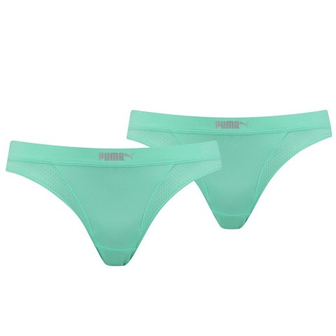 ND05_B14767-XS 907632 01 Bielizna damska Puma PUMA Micro Mesh Bikini 2P miętowa 907632 01 r.XS