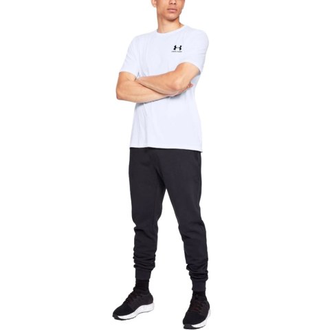 ND05_K8103-XL 1326799-100 Koszulka męska Under Armour Sportstyle Left Chest SS biała 1326799 100 r.XL