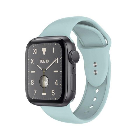 ND38_CRG-44LQB-GRN Crong Liquid Band - Pasek do Apple Watch 42/44 mm (miętowy)