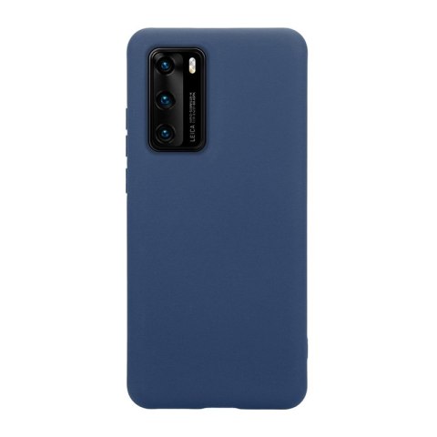 ND38_CRG-COLR-HP40-BLUE Crong Color Cover - Etui Huawei P40 (niebieski)