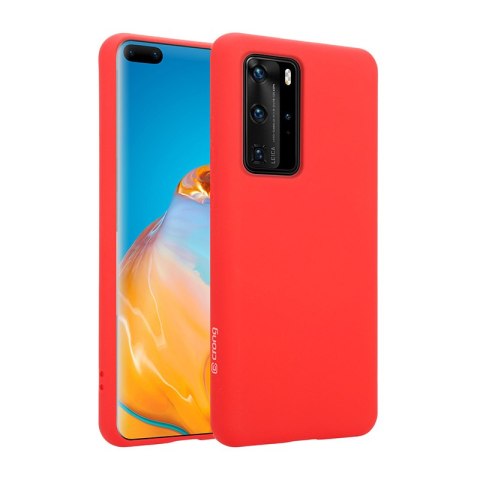 ND38_CRG-COLR-HP40P-RED Crong Color Cover - Etui Huawei P40 Pro (czerwony)