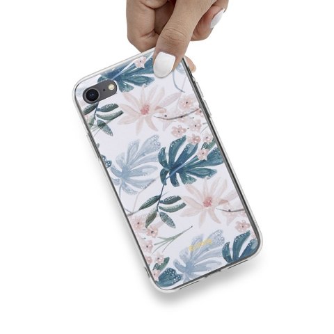 ND38_CRG-FLR-IP8-01 Crong Flower Case ? Etui iPhone SE 2020 / 8 / 7 (wzór 01)