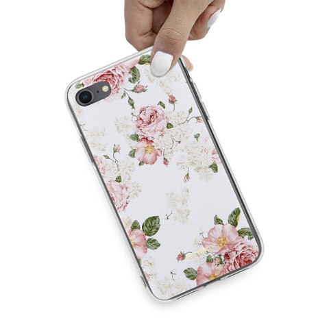 ND38_CRG-FLR-IP8-02 Crong Flower Case ? Etui iPhone SE 2020 / 8 / 7 (wzór 02)