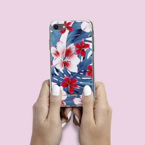 ND38_CRG-FLR-IP8-03 Crong Flower Case ? Etui iPhone SE 2020 / 8 / 7 (wzór 03)