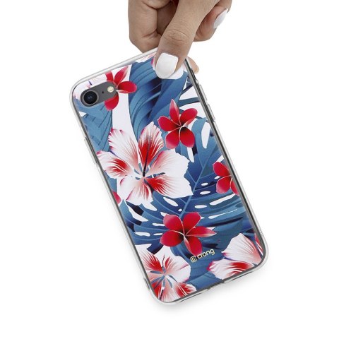 ND38_CRG-FLR-IP8-03 Crong Flower Case ? Etui iPhone SE 2020 / 8 / 7 (wzór 03)