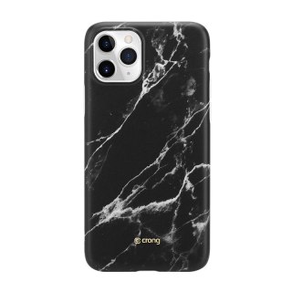 ND38_CRG-MRB-IP11P-BLK Crong Marble Case ? Etui iPhone 11 Pro (czarny)