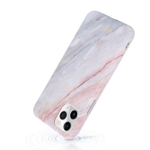 ND38_CRG-MRB-IP11P-PNK Crong Marble Case ? Etui iPhone 11 Pro (różowy)