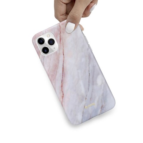 ND38_CRG-MRB-IP11P-PNK Crong Marble Case ? Etui iPhone 11 Pro (różowy)