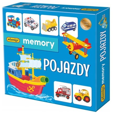 Pojazdy - Adamigo memory 07257