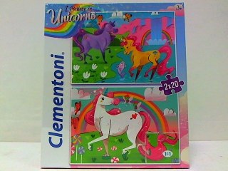 CLE.puzzle 2X20 Jednorożec 24754