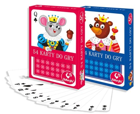 Karty do gry 54 listki - Junior 63407