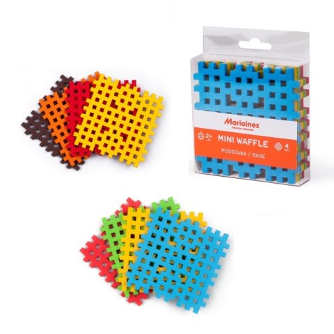 Klocki wafle mini podstawa 4szt 02608 DOD RAB 15%