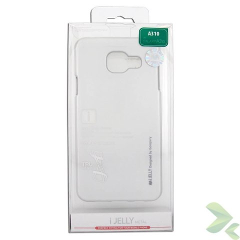 ND38_6538 Mercury I-Jelly - Etui Samsung Galaxy A3 (2016) (srebrny)