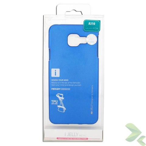 ND38_6542 Mercury I-Jelly - Etui Samsung Galaxy A3 (2016) (niebieski)