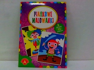 Piaskowe malowanki - klaun,pirat 18745