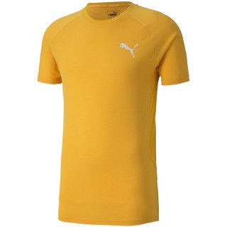 ND05_K9846-S Koszulka męska Puma Evostripe Lite Tee żółta 581534 25 r.S