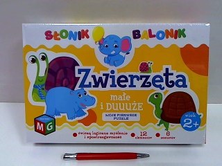 Zwierzęta duże i małe - Słonik Balonik 01225