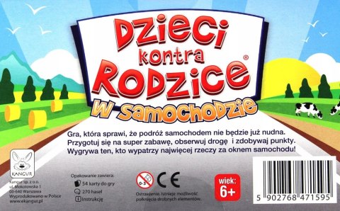 Dzieci kontra rodzice gra W samochodzie 71595
