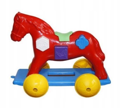 Konik edukacyjny na kółkach 00201