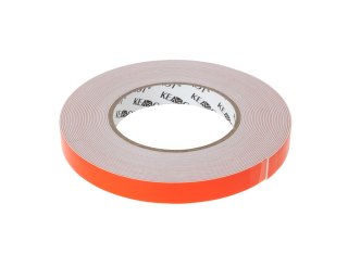 NAR0424 Taśma piankowa dwustronna REBEL (1 mm x 15 mm x 10 m) biała