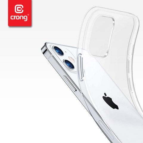 ND38_CRG-CRSLIM-IP1267-TRS Crong Crystal Slim Cover - Etui iPhone 12 Pro Max (przezroczysty)