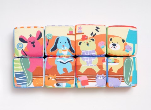 ND19_KA10822 Miękkie klocki edukacyjne 14 elementów