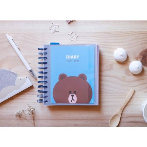 ND38_ADPM2004 Line Friends - Kalendarz 2020/2021