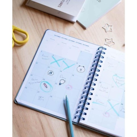 ND38_ASVA52007 Line Friends - Kalendarz 2020/2021 A5