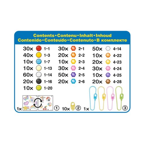 AQUABEADS Koraliki Gwiazdki czaruj.zawieszki 31770