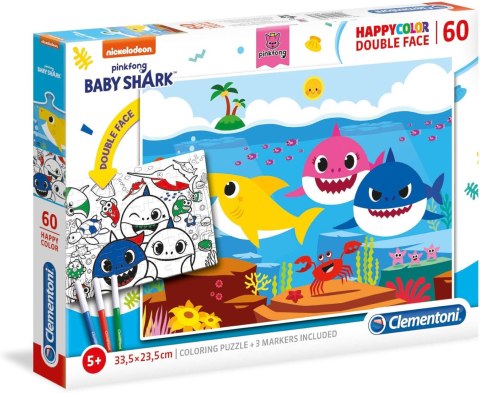 CLE puzzle 60 Happycolor Baby Shark 26093