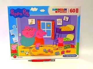CLE puzzle 60 maxi Super Kolor Peppa Pig 26438