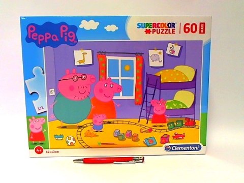 CLE puzzle 60 maxi Super Kolor Peppa Pig 26438
