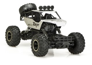 KX7501_2 Samochód RC Rock Crawler 1:12 4WD METAL srebrny