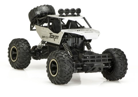 KX7501_2 Samochód RC Rock Crawler 1:12 4WD METAL srebrny