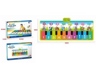 ND21_108268 Mata muzyczna Pianino ZWIERZĄTKA