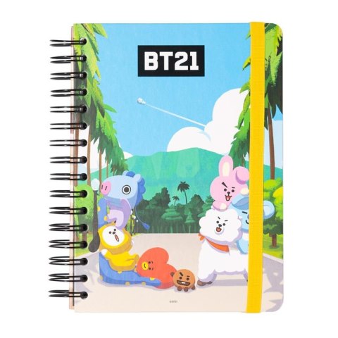 ND38_CTFBA50019 Line Friends - Notatnik / Notes A5