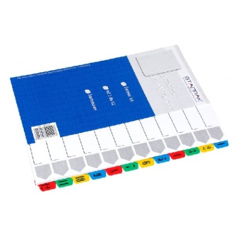 ND39_131565 I PRZEKLADKA A4 KART STARPAK OF 1-12 NR FOL1/90