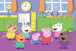 CLE puzzle 40 Podłogowe SuperKolor Peppa Pig 25458