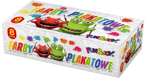 ND39_289648 FARBY PLAK 8KOL 20ML FUN&JOY 220261 PUD