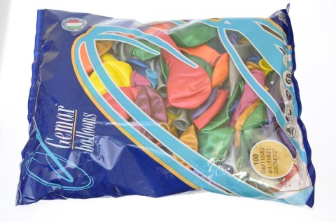 ND39_296533 -BALON METALC 12 GO MIX FOL OP100SZT