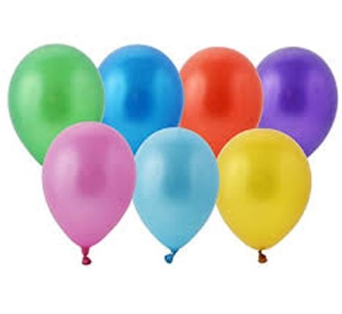 ND39_373597 -BALON METALC 10 GO MIX KOL FOL OP50SZT