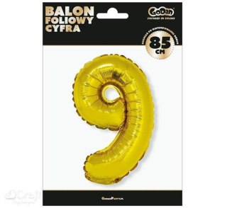 ND39_405524 -BALON FOL 92CM 9 ZLO GO FG-C85Z9 PBH