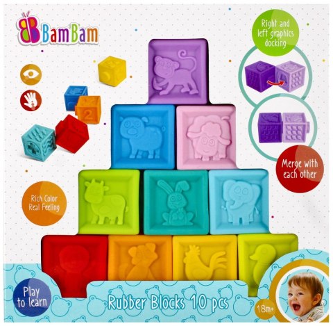 ND39_432486 BAM BAM GUMOWE KLOCUSZKI 10SZT 0/12