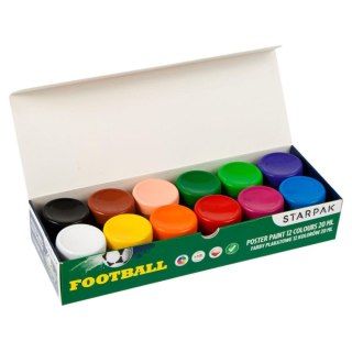 ND39_437218 I FARBY PLAK 12KOL/20ML FOOTBALL STK FOL 6/2