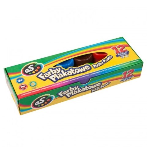 ND39_441159 FARBY PLAK 12KOL 20ML AST/AS 301219004 PUD