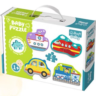 ND39_411745 -PUZZLE BABY CLASSIC TREFL 36075 POJAZDY PUD
